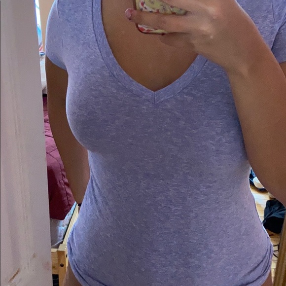 Purple Tight fit T-Shirt - Picture 2 of 2